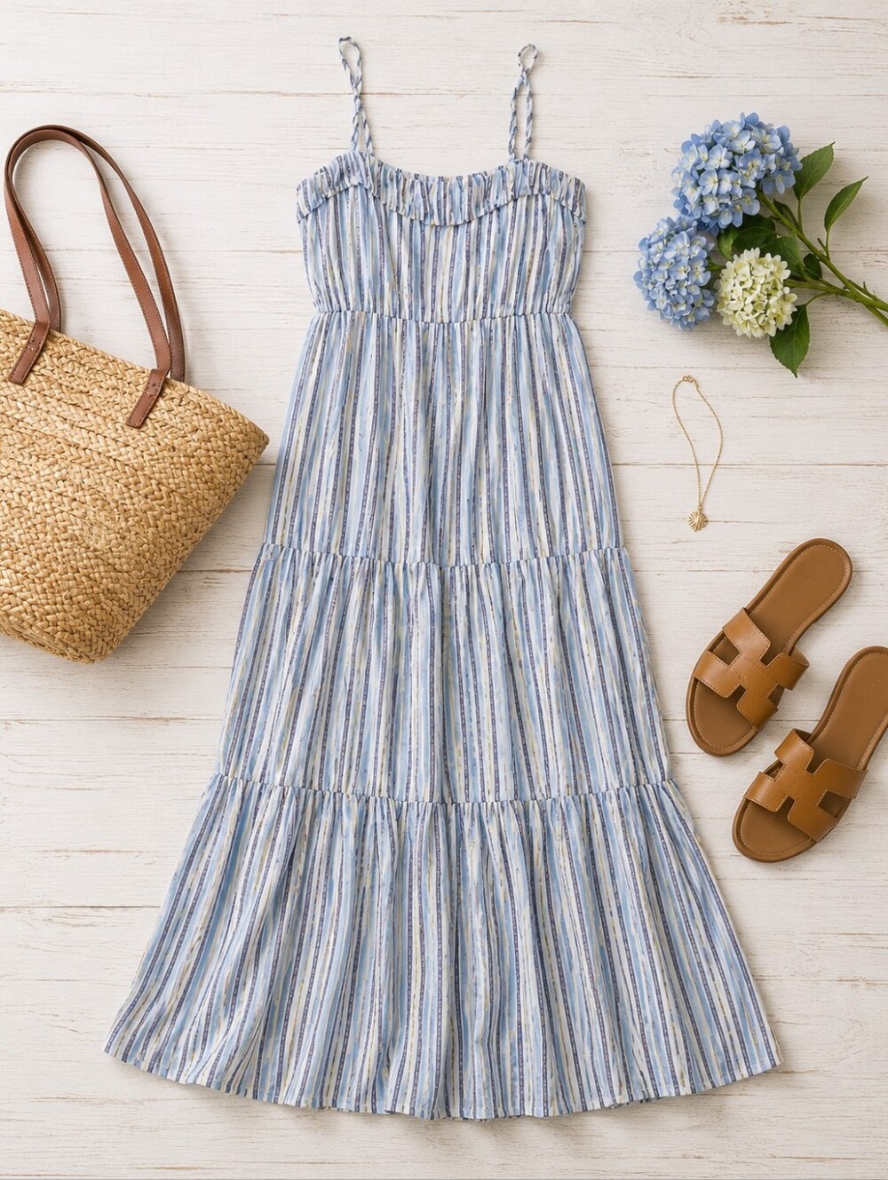 Aerie Coastal Maxi Dress - Picture 2 of 6